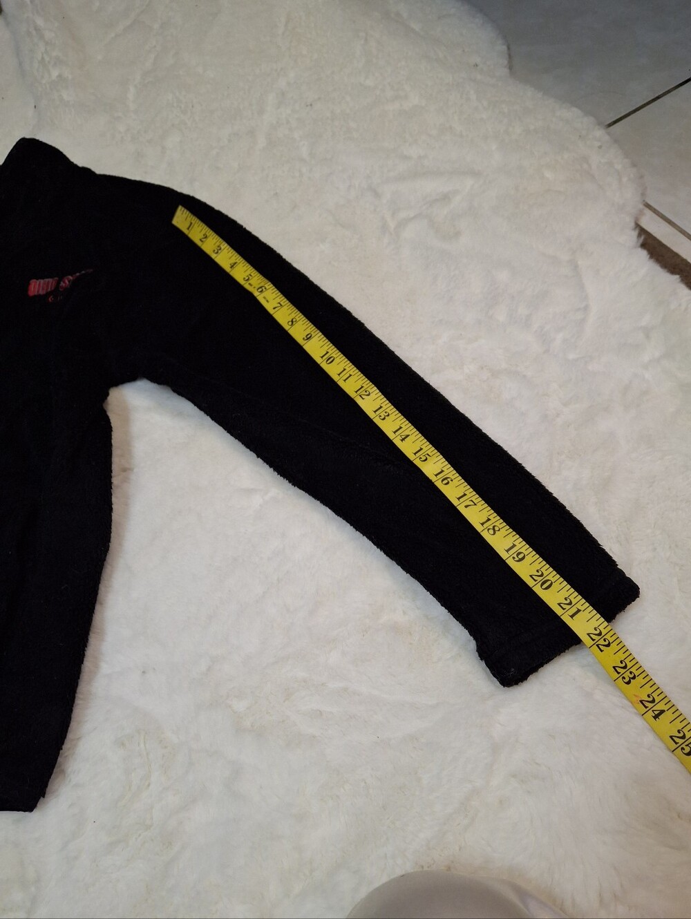 Vintage Y2K Ohio State Buckeyes Fleece Black Quarter Zip Pullover Size Medium - Picture 16 of 16
